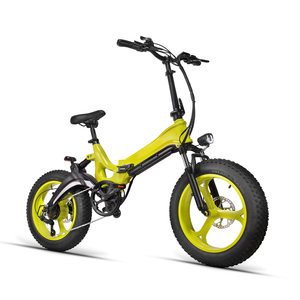 AB'de Stokta NX Lüks Bisiklet Sarı Turuncu Katlanabilir İyi Şok Emilimi Sağlayan Bisiklet 20" Şehir Bisikleti Erkekler ve Kadınlar için - Product Image 1