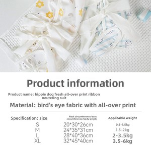 Traje de Recuperación para Gatos, Transpirable y Suave, para Después de la Cirugía, <span class=keywords><strong>Precio</strong></span> de Fábrica al por Mayor, Material Ecológico, Compatible con Dropshipping, Ajustable - Product Image 5