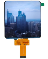 Módulo LCD TFT Personalizado de 5 Pulgadas, Pantalla IPS Cuadrada, Conector MIPI, Retroiluminación LED, Pantalla LCM 720*720, Uso Industrial, 300cd/m2