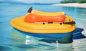 Bote Inflable tipo Jet Ski Motorizado Eléctrico a Control Remoto Flotante <span class=keywords><strong>con</strong></span> <span class=keywords><strong>Motor</strong></span> <span class=keywords><strong>de</strong></span> Hélice Eléctrico - Product Image 4