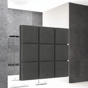 Panel de Espuma Acústica Autoadhesiva de 9 Rejillas, Ignífuga, 50x50cm, NRC 1.0, Moderna Espuma de Reducción de Ruido para Podcast, Sala de Transmisión, KTV - Product Image 3