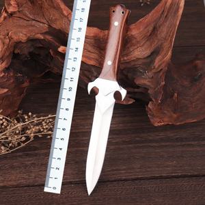 Cuchillo Táctico de Bolsillo de Alta Calidad con Funda de Madera Personalizable OEM, Grado DIY para Exteriores con Hoja de Plástico - Product Image 2