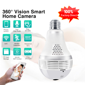 Smart Home Security Wireless Wifi Bulb <strong>Camera</strong> <strong>P2p</strong> <strong>Ip</strong> Network <strong>Ip</strong> <strong>Camera</strong> <strong>2.0MP</strong> 3.0MP 5.0MP Light Bulb <strong>Camera</strong>