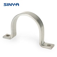 Collier de serrage pour tube en acier inoxydable, collier de serrage simple pour tuyau 1 1/2-4, collier de serrage pour ligne d'instruments, collier de serrage pour tuyau en acier inoxydable, fabricant chinois de colliers de serrage pour tuyaux