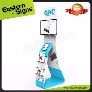 Trung Quốc Nhà sản xuất nhôm vải hội chợ thương mại dễ dàng cài đặt các tông tờ rơi hiển thị T-Shirt hiển thị các tông - Product Image 6