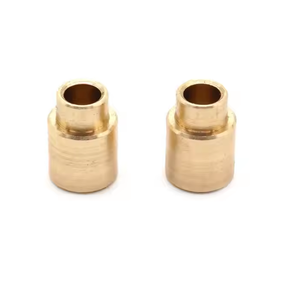 Procesamiento automático de torno Manga de latón Manga de cobre con brida hueca Torneado Accesorios de hardware personalizados Directo DE LA India - Product Image 4