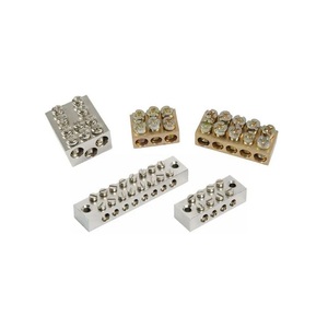 อุปกรณ์ไฟฟ้า14รูทองเหลืองข้อต่อเชื่อมกลางสำหรับบล็อกขั้วต่อฮาร์ดแวร์อุปกรณ์ - Product Image 6