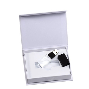 Tinh thể USB Flash Drive kim loại Pendrive Glass thumb drive khắc biểu tượng tùy chỉnh USB Stick 2.0 đám cưới tổ chức sự kiện Quà Tặng Miễn Phí Ổ Đĩa Bút - Product Image 5