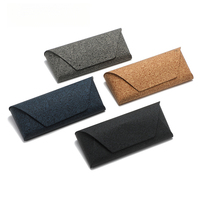 Étui à lunettes portable pour femmes, haut de gamme, simple, résistant à la pression, léger, tendance, étui pour lunettes de myopie, boîte de rangement