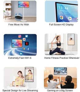 22-inch di động thông minh <span class=keywords><strong>TV</strong></span> với Android Màn hình cảm ứng phát sóng trực tiếp tất cả-trong-một máy trong nhà hiển thị tầng đứng - Product Image 6