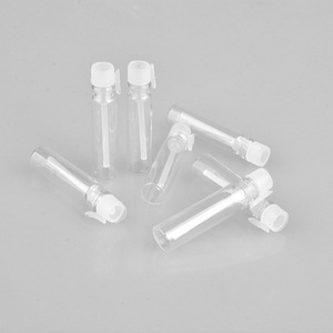 Mini Botella de Vidrio Transparente con Gotero de 1/2/3 ml para Aceites Esenciales, Perfume Portátil, Vial de Vidrio Vacío - Product Image 5