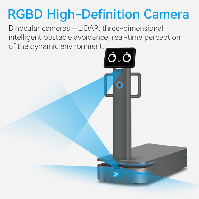 Industrial AMR 150kg Payload Delivery Robot Autonomous Mobile Robot Heavy Duty Material Handling Robot for Factory and Warehouse