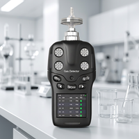 Analyseur portable de gaz de combustion CO CO2 CL2 SO2 NO2 avec capteur infrarouge NDIR, enregistreur de données haute précision, détecteur de gaz 4 en 1
