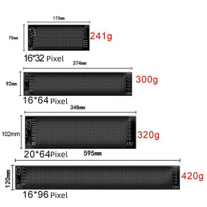 Devil Eyes voiture pare-brise écran LED lumière Flexible écran LED bricolage multimédia oeil animé pour voiture camion voyant LED - Product Image 5
