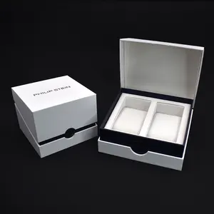 Nova caixa de presente de luxo personalizada caixa de relógio caixa de embalagem de relógio