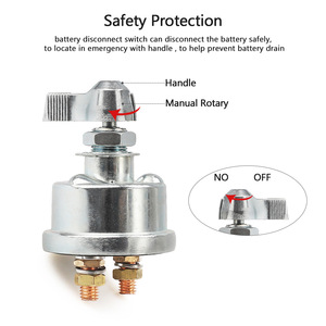 Rotary Switch 110mm 67.5mm Zinc Alloy Screw Terminal For Rv <b>Yacht</b> Truck Boat Car - Product Image 5