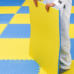 Cheap 100x100x4cm Colourful EVA <strong>Foam</strong> Gym Martial Arts Taekwondo Karate Puzzle <strong>Mat</strong> Breathable &amp; Environmentally Friendly - Product Image 5