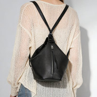 Sac à bandoulière en cuir véritable avec sangle détachable pour femme, sac à dos convertible multi-positions pour les trajets quotidiens
