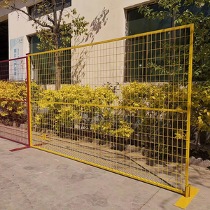 Barriera temporanea di controllo della folla del pannello impermeabile portatile Standard del recinto di sicurezza di evento del Canada per la recinzione sostenibile del sito - Product Image 2