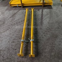 Puntales de Acero Galvanizado Telescópicos Ajustables de Alta Resistencia para Apuntalamiento de Encofrados y Andamios en Construcción