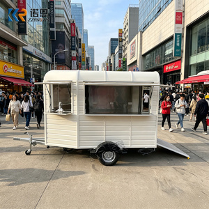 Mobile Horse Box Indoor Outdoor Use Weather Protection Enclosed Serving Window Open Air Option Food Trailer - Product Image 1