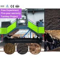 Machine à retourner le compost CLASSY, équipement commercial de fermentation et de mélange pour compostage, moteur haute performance 380V/220V, économie d'énergie pour