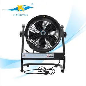 Ventilateur axial à vitesse variable 12 ''220v 180w 2600rpm pratique à déplacer, vitesse réglable, ventilateur industriel