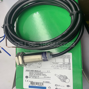 Originele Xs518b1nal2 Inductieve Nabijheidssensoren Xs, Inductieve <span class=keywords><strong>Sensor</strong></span> Xs 5 M18, L 39Mm, Messing, Sn 5Mm, 12...24 Vdc, Kabel <span class=keywords><strong>2</strong></span> M - Product Image 1