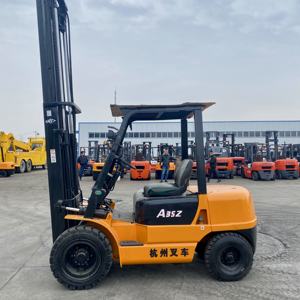 最佳中国品牌杭州/杭茶二手3.5吨柴油A35Z叉车价格3吨3.5吨越野叉车制造商 - Product Image 2
