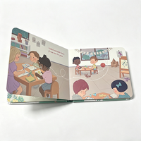 Impression personnalisée de livres cartonnés pour tout-petits – Projet d'édition de livres pour enfants entièrement personnalisés avec pages cartonnées durables – Usine d'impression