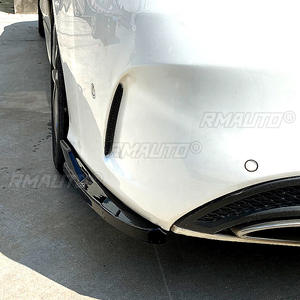 Difusor de Parachoques Trasero y Divisores Laterales para Mercedes Benz Clase C W205 C180 C200 C260 C43 AMG 2015-2021, Kits de Carrocería Tuning - Product Image 4