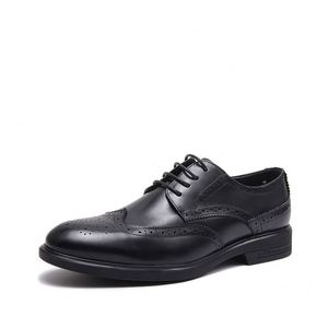 2025 Top Luxury Designer Spring <b>Men</b> Genuine Leather Formal <b>Dress</b> Shoes Autumn Business Wedding Office Shoes - Product Image 6