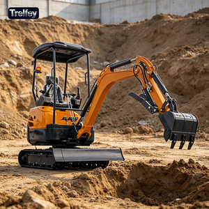 Mini Excavadora de 2 Toneladas con Certificación EPA y Giro Cero de Cola <span class=keywords><strong>para</strong></span> Trabajos de Paisajismo - Product Image 1