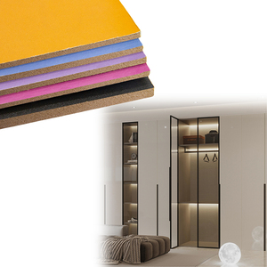 Tablero de <span class=keywords><strong>MDF</strong></span> de melamina por sublimación resistente a arañazos y humedad de 18mm 2070 2800 para madera contrachapada de muebles - Product Image 4