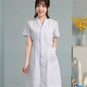 2022 Hombres Doctor Blanco Clínico Scrubs Bata De Laboratorio - Product Image 6