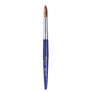 Pinceau à ongles en acrylique à manche bleu, design classique haut de gamme, tailles personnalisables, poils Kolinsky, pinceau pour poudre acrylique de salon de manucure - Product Image 3