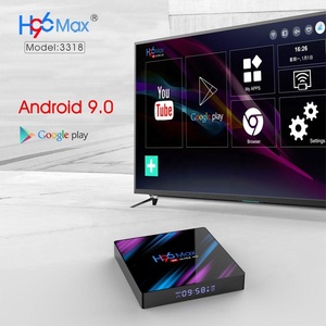 HaoMing Bestseller H96 MAX 3318 Box <span class=keywords><strong>TV</strong></span> Android 4K Economico con Android 9.0, Rockchip RK3318, 4GB 64GB, Box OTT - Product Image 4