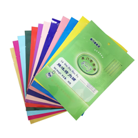Kantong Makanan PE Mylar Warna-warni Matte Custom Print 100pcs Segel Panas untuk Permen, Bunga Kering, Buah, Susu & Penyimpanan Makanan Hewan Peliharaan