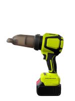 Souffleur de feuilles sans fil professionnel 21V sans balais - Conception compacte et légère, fonction souffleur/aspirateur pour le nettoyage des jardins
