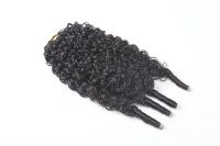 Extensions de cheveux humains vierges VELORA 100% Remy non traités, texture personnalisable, bouclés en spirale, crochet plume, 14-30 pouces, uniques
