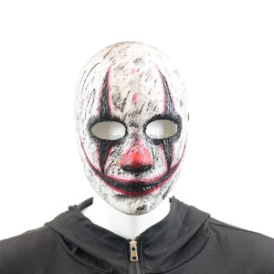 Topeng Joker Wajah Penuh Badut Horor untuk Pesta Cosplay Burning Man, Kostum Liburan Menyeramkan, Dekorasi - Product Image 2