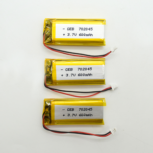 Batería Lipo Recargable 702045 de 3.7v y <span class=keywords><strong>600mAh</strong></span> para Equipo Médico - Product Image 6