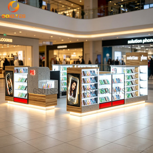 Mostrador <span class=keywords><strong>de</strong></span> Diseño Interior Moderno y Elegante con Iluminación LED <span class=keywords><strong>para</strong></span> Tienda <span class=keywords><strong>de</strong></span> Teléfonos Móviles, Kiosco Resistente <span class=keywords><strong>para</strong></span> Centros Comerciales - Product Image 6