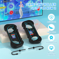 Pegangan Game pengontrol baru untuk Nintendo Switch 2 konsol 2 in 1 Joy-Con pegangan aksesoris penyimpanan kartu Game