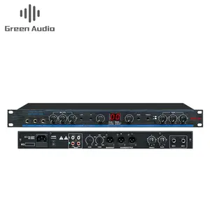 GAX-100 Dsp Professionele Power Karaoke-Ontworpen Voorversterker Met 99 Digitale Reverb Effecten Aanpassing Luidspreker Zonder Ruis