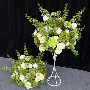 Arrangement de Mariage « Hot Sale » Promesse, Boule de Fleurs Artificielles, Décoration de Luxe en Soie, Vente en Gros pour Événements - Product Image 3
