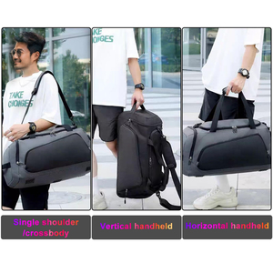 <span class=keywords><strong>Sac</strong></span> <span class=keywords><strong>de</strong></span> <span class=keywords><strong>sport</strong></span> léger et tendance, résistant à l'eau, avec fermeture éclair antivol, grande capacité, pliable, design <span class=keywords><strong>de</strong></span> voyage - Product Image 6