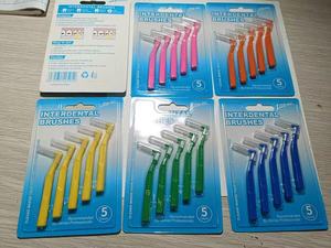 Nuevo <span class=keywords><strong>Cepillo</strong></span> <span class=keywords><strong>Interdental</strong></span> en Forma de L para Adultos, Color <span class=keywords><strong>Rosa</strong></span> Original, Cepillos Interdentales Tepe para Mejorar la Salud Bucal - Product Image 1