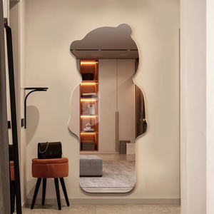 กระจกแต่งตัวแบบติดผนังรูปทรงพิเศษ WINER M&G พร้อ<span class=keywords><strong>ม</strong></span>ไฟ LED สำหรับส่องทั้งตัว - Product Image 6