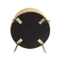 Fournitures pour animaux de compagnie Canapé-lit pour animaux de compagnie en forme de cercle avec pieds en métal Lit rond pour chat adorable Lit pour animaux de compagnie en velours